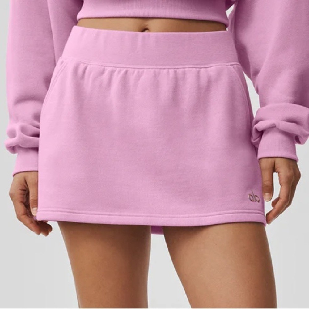 Alo Yoga Accolade Skirt Candy Heart Pink XXS